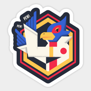 Pew Pew! Sticker